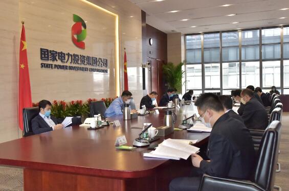 國家電投黨組成員、副總經(jīng)理、總會計師楊亞到資本控股調(diào)研