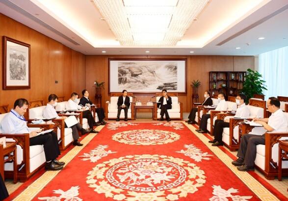 華能集團(tuán)有限公司黨組書記、董事長舒印彪會見國開行董事長趙歡