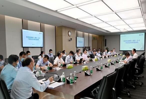 中國電建集團(tuán)公司黨委副書記、總經(jīng)理丁焰章到電建國際公司調(diào)研