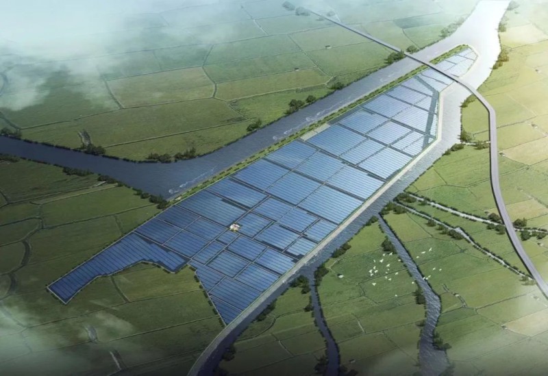 550MWp！亞洲最大漁光互補光伏發(fā)電項目之一正式開工！