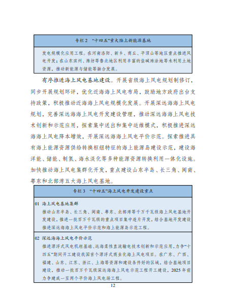 發(fā)改委、能源局等九部委聯(lián)合印發(fā)發(fā)布“十四五”可再生能源規(guī)劃！
