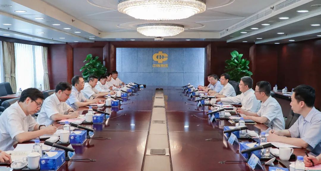 鄒磊、劉明勝拜會(huì)中煤集團(tuán)黨委書記、董事長(zhǎng)王樹東