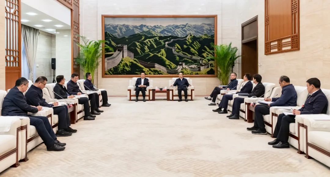 大唐集團(tuán)黨組書記、董事長鄒磊會(huì)見哈電集團(tuán)黨委書記、董事長曹志安