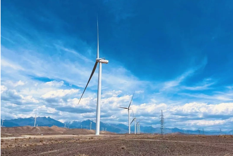 強勢入局風電市場！晶科科技達坂城100MW風電項目成功并網(wǎng)