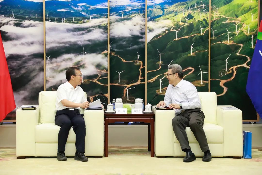 國家電投黨組書記、董事長錢智民會見河北省滄州市市長向輝