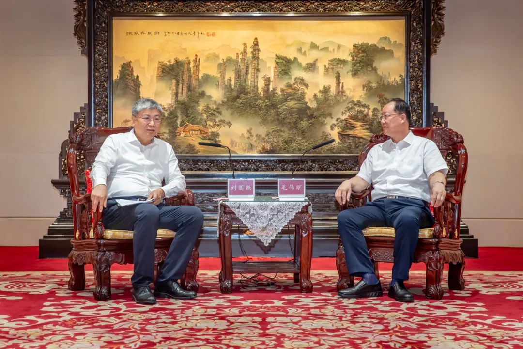 國家能源集團(tuán)黨組書記、董事長劉國躍拜會(huì)湖南省委副書記、省長毛偉明