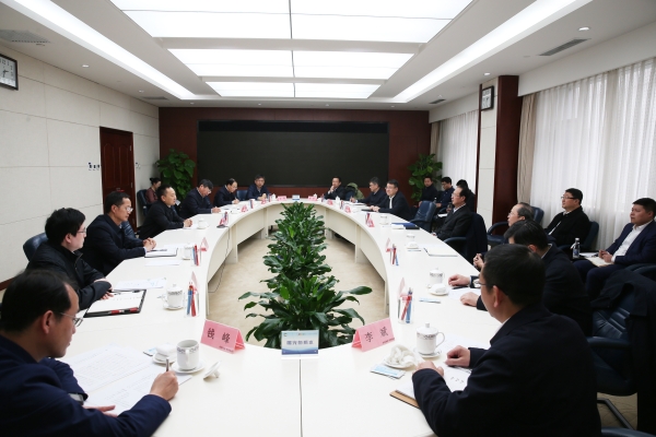 中國電建黨委書記、董事長丁焰章拜會水利部黨組書記、部長李國英