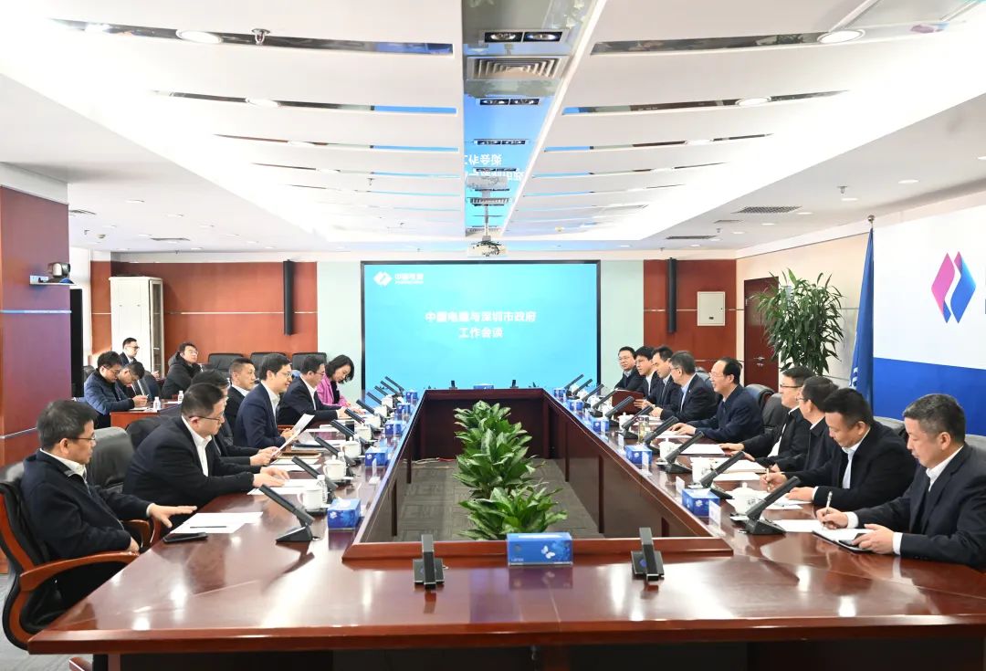 中國電建黨委書記、董事長丁焰章會見深圳市副市長張禮衛(wèi)