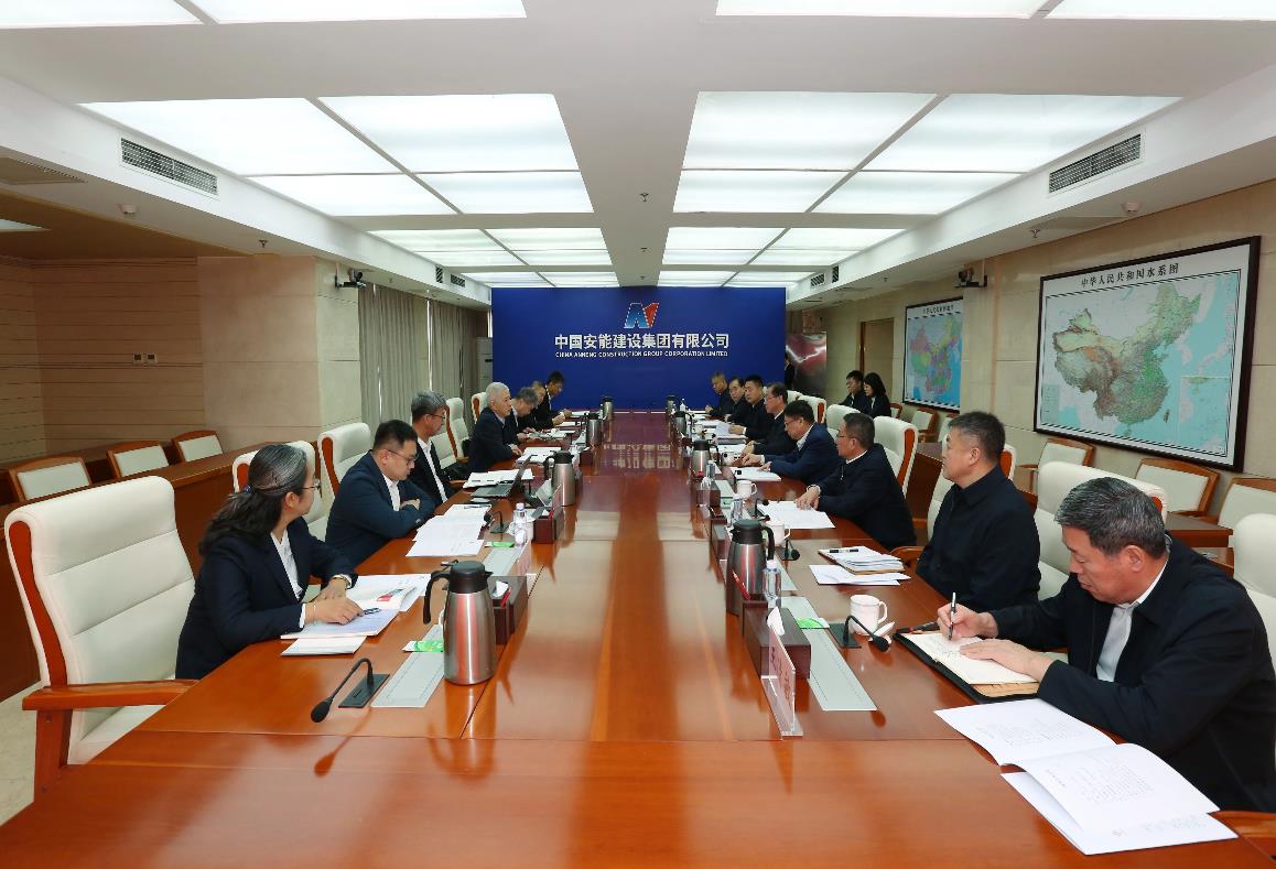 中國安能集團黨委書記、董事長陳奕輝與中國一重集團黨委書記、董事長徐鵬舉行工作會談