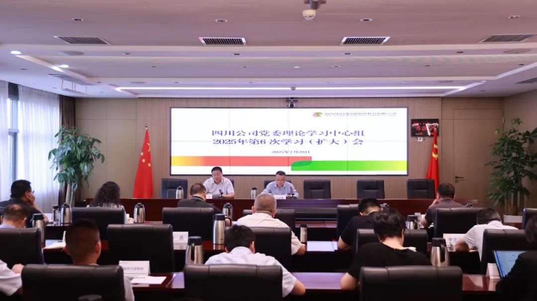 國家電投四川公司黨委理論學(xué)習(xí)中心組開展人工智能、數(shù)字化轉(zhuǎn)型專題學(xué)習(xí)研討