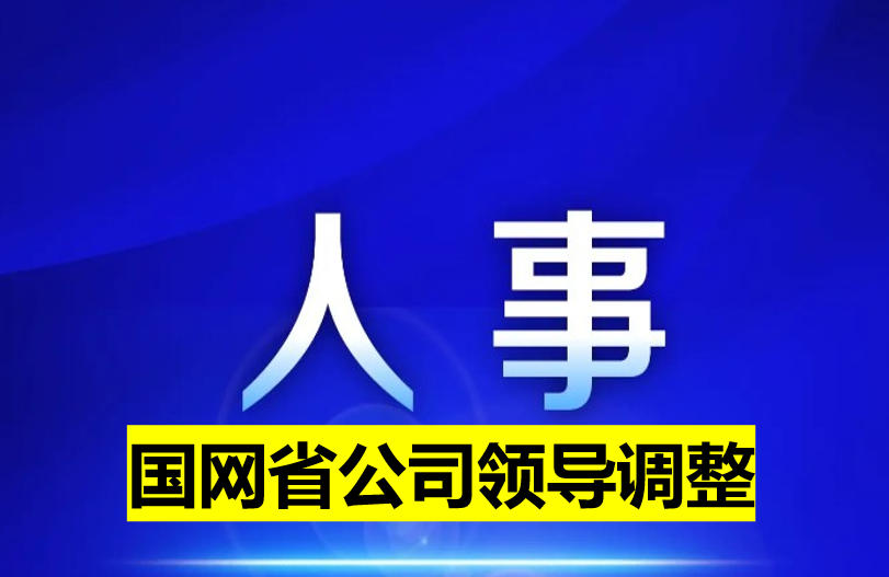 國網(wǎng)省公司領(lǐng)導(dǎo)調(diào)整